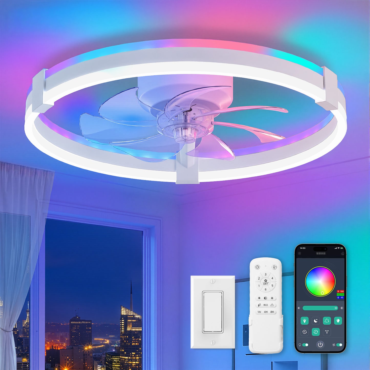 Installation Video for Product Model ZMCF038-RGB